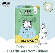 Muumi Baby Pants Maxi+ size 5 (54 pcs) - Eco-Frendly Nappy Pants