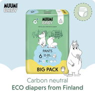 Muumi Baby Pants Junior size 6 (52 pcs) - Eco-Frendly Nappy Pants