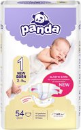 Disposable Nappies PANDA New born size 1 (54 pcs) - Jednorázové pleny