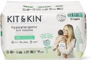 Kit & Kin Eko Naturally Dry Nappies Size 1 (38 Pcs) - Eco-Friendly Nappies