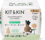 Kit & Kin Eko Naturally Dry Nappies Size 3 (32 Pcs) - Eco-Friendly Nappies