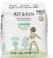 Kit & Kin Eko Nappy Pants Naturally Dry veľ. 6 (18 ks) - Eko plienkové nohavičky