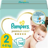 PAMPERS Premium Care, size 2 (148 pcs) - Disposable Nappies