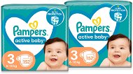 PAMPERS Active Baby veľ. 3 (304 ks) - Jednorazové plienky