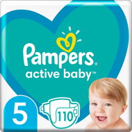 PAMPERS Active Baby size 5 (110 pcs) - Disposable Nappies