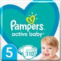 Eldobható pelenka PAMPERS Active Baby 5-ös méret (110 db) - Jednorázové pleny