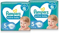 PAMPERS Active Baby veľ. 5 (220 ks) - Jednorazové plienky