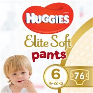HUGGIES Elite Soft Pants XXL veľ. 6 Giga Box (2× 38 ks) - Plienkové nohavičky