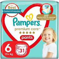 PAMPERS Pants Premium Care Extra Large vel. 6 (31 ks) - Plenkové kalhotky