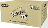MonPeri Bamboo EKO L (veľ. 4) 8 – 13 kg, Mega pack 152 ks - Eko plienky