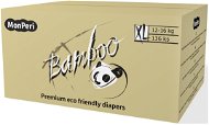 MonPeri Bamboo EKO XL (size 5) 12–16 kg Mega pack 136 pcs - Eco-Friendly Nappies