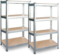 Plonos Kovový úložný regál sada 2 ks. 180 × 90 × 40 cm  PL-702 - Shelving Unit