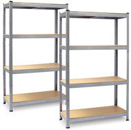 Plonos PL-700 Metal shelf, set of 2, 150 × 75 × 30 cm - Shelving Unit