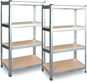 Plonos PL-701 Kovový regál, sada 2 kusů, 174 × 80 × 40 cm  - Regál