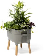 Plastia Low Growing Pot, Urbalive, Antracit sv. - Flower Pot