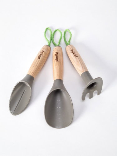 Plastia Cultivation Set, anthracite - Garden Tool Set - Main image