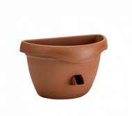 PLASTIA Květináč samozavlažovací SIESTA, průměr 29cm, terakota - Květináč