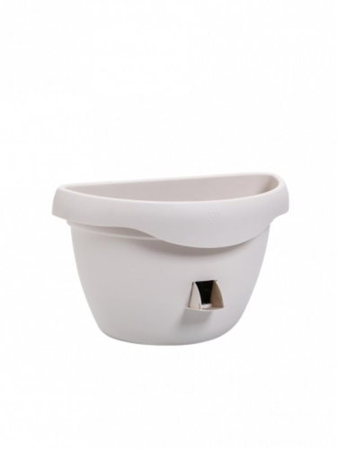 PLASTIA Květináč samozavlažovací SIESTA, průměr 29cm, slonová kost - Květináč - Main image