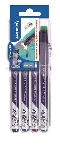 PILOT FriXion Fineliner Set2GO 4 Colours BASIC - Fineliner Pens - Main image