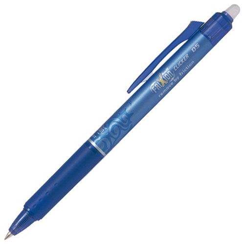 PILOT FriXion Clicker 05 / 0.25 mm, blue - Eraser Pen - Main image