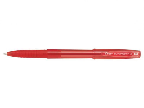 PILOT Super Grip G 0.22mm red - Ballpoint Pen - Main image