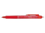 Gumovacie pero PILOT FriXion Clicker 05 / 0.25 mm, červené - balenie 3 ks - Gumovací pero