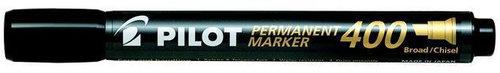 PILOT Permanent Marker 400 1,5-4mm schwarz - Marker - Hauptbild