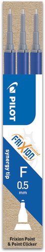 PILOT FriXion Spitze 05 / 0,25 mm - blau - 3er-Pack - Mine für radierbaren Stift - Hauptbild