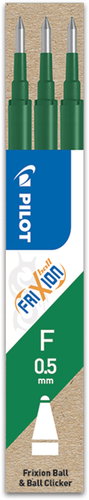 PILOT FriXion 05 / 0,25 mm - grün - 3er-Pack - Mine für radierbaren Stift - Hauptbild