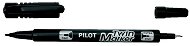 PILOT Twin Marker čierny - Popisovač