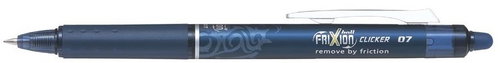 PILOT Frixion Clicker 0.7/0.35mm blue/black + 3x spare cartridge - Kit - Main image
