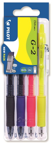 PILOT G-2 07 Set2Go, 4 Colours - Roller - Main image
