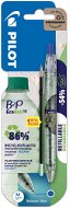 Kugelschreiber PILOT B2P EcoBall Ocean Plastic - M - blau + blaue Nachfüllpackung - Kuličkové pero