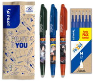 PILOT FriXion Ball 07 Naruto + 6 ks náplně - Eraser Pen