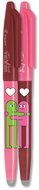PILOT FriXion Ball Best Friends 07 / 0.35 mm, vínová/korálově růžová, Heart - Radierstift