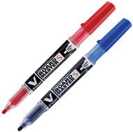 PILOT V-Board Master EF 1,3 mm, červený a modrý, balení 2 ks - Marker