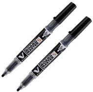 PILOT V-Board Master EF 1,3 mm, černý, balení 2 ks - Marker