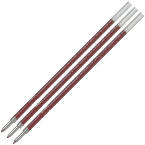 PILOT Super Grip M 1,0/ 0,27 mm, červená, balení 3 ks - Ballpoint Refill - Main image