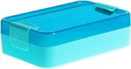 PLAST TEAM Snackbox 21x14x6,5cm mit Clip. PH BLAU - Lunchbox