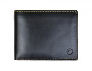 Men's leather wallet Segali 7111 black/leather - Wallet