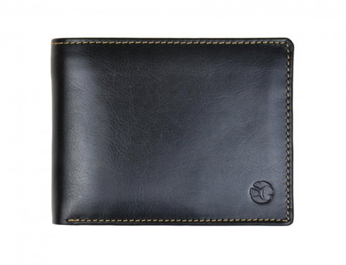 Men's leather wallet Segali 7111 black/leather - Wallet - Main image