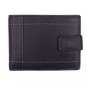 Men's leather wallet Segali 7515L black - Wallet