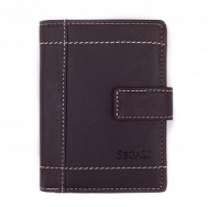 Wallet Men's wallet leather Segali 7516L brown - Peněženka
