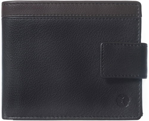 Men's leather wallet Segali 01299 black - Wallet - Main image