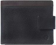 Pánská peněženka kožená Segali 01299 černá - Peněženka