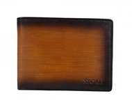 Men's leather wallet Segali 929 204 030 cognac - Wallet