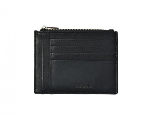 Segali 7486 A black leather document case - Wallet - Main image