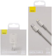 Baseus Super Si rychlonabíječka 20W pro iPhony včetně datového kabelu - Nabíječka do sítě