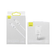 Baseus Super Si rychlonabíječka 20W včetně datového kabelu USB-C bílá - Nabíječka do sítě