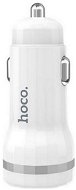 HOCO Z27A Car Charger with Quick Charging Function QC 3A, White - Car Charger